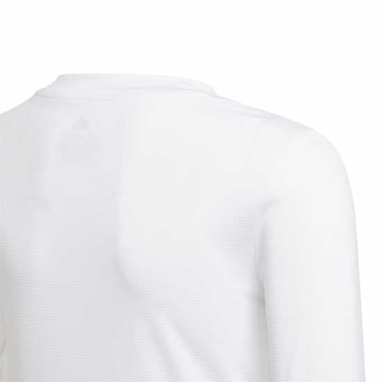 Детски основен слой дрехи Adidas Team Base Tee Juniors White Adidas Team Base Tee Juniors White Детски основен слой дрехи