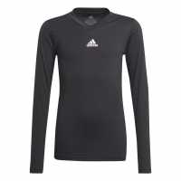 Adidas Team Base Tee Juniors Black Детски основен слой дрехи