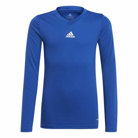 Детски основен слой дрехи Adidas Team Base Tee Juniors Royal Blue Adidas Team Base Tee Juniors Royal Blue Детски основен слой дрехи