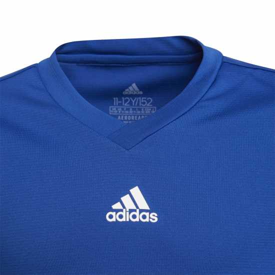 Детски основен слой дрехи Adidas Team Base Tee Juniors Royal Blue Adidas Team Base Tee Juniors Royal Blue Детски основен слой дрехи