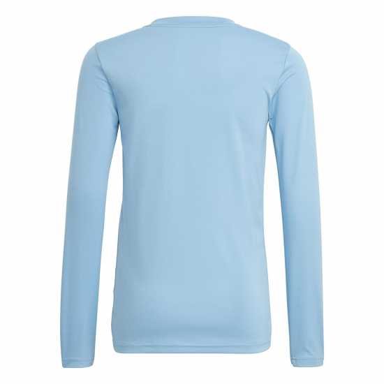 Adidas Team Base Tee Juniors Светло синьо Детски основен слой дрехи