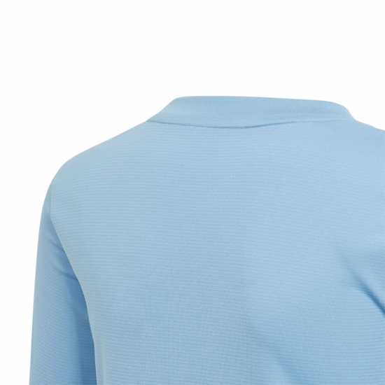 Adidas Team Base Tee Juniors Светло синьо Детски основен слой дрехи