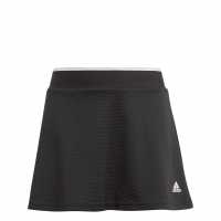 Adidas Junior Girls Club Tennis Skirt Black/White Детски поли и рокли