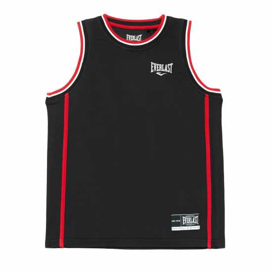 Everlast Basketball Set Junior Черно/Червено Детски къси панталони