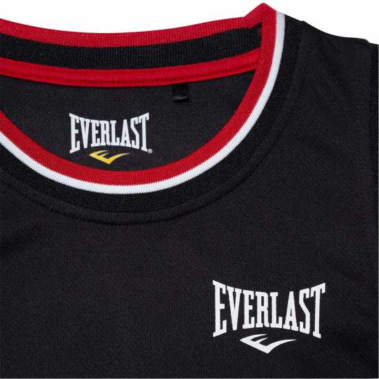 Everlast Basketball Set Junior Черно/Червено Детски къси панталони