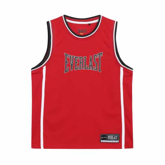 Everlast Basketball Set Junior Boys Red/Black Детски къси панталони