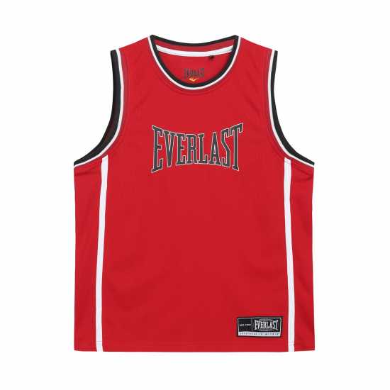 Детски къси панталони Everlast Basketball Set Junior Червен/Черен Everlast Basketball Set Junior Червен/Черен Детски къси панталони