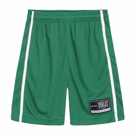 Детски къси панталони Everlast Basketball Set Junior Green/White Everlast Basketball Set Junior Green/White Детски къси панталони