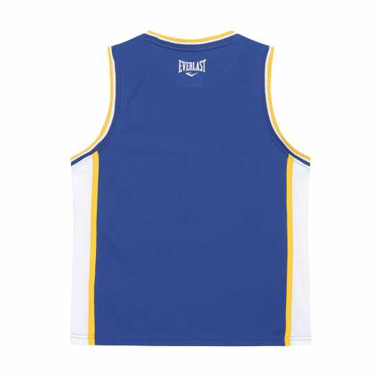 Everlast Basketball Set Junior Синьо/Жълто Детски къси панталони