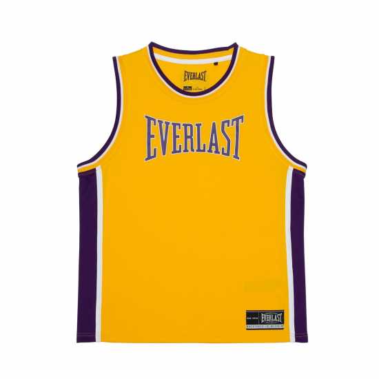 Everlast Basketball Set Junior Boys Purple/yellow Детски къси панталони