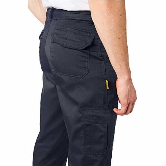 Мъжки Панталони Iron Mountain Workwear Classic Cargo Trouser Mens Black Работни панталони