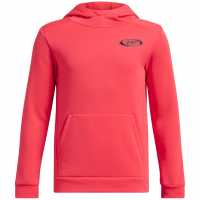 Under Armour Armour Ua Flc Glitch Hd Hoody Boys Red Детски суитчъри и блузи с качулки