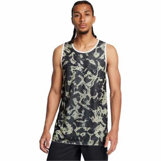 Баскетболно облекло Under Armour Armour Ua Baseline Reversible Jsy Jogger Mens White Under Armour Armour Ua Baseline Reversible Jsy Jogger Mens White Баскетболно облекло