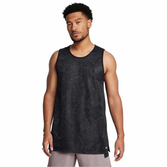 Баскетболно облекло Under Armour Armour Ua Baseline Reversible Jsy Jogger Mens Black Under Armour Armour Ua Baseline Reversible Jsy Jogger Mens Black Баскетболно облекло