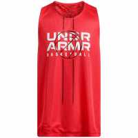 Under Armour Armour Ua Baseline Reversible Jsy Jogger Mens Red Баскетболно облекло