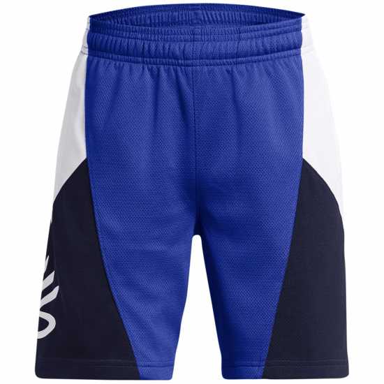 Under Armour Curry Boys Splash Short Basketball Синьо 