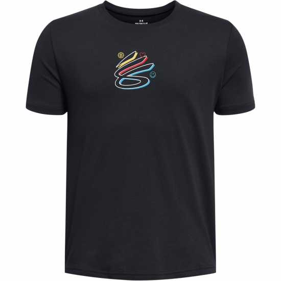 Under Armour Armour Curry Shoe Hook Tee 4 T-Shirt Boys  Детски тениски и фланелки