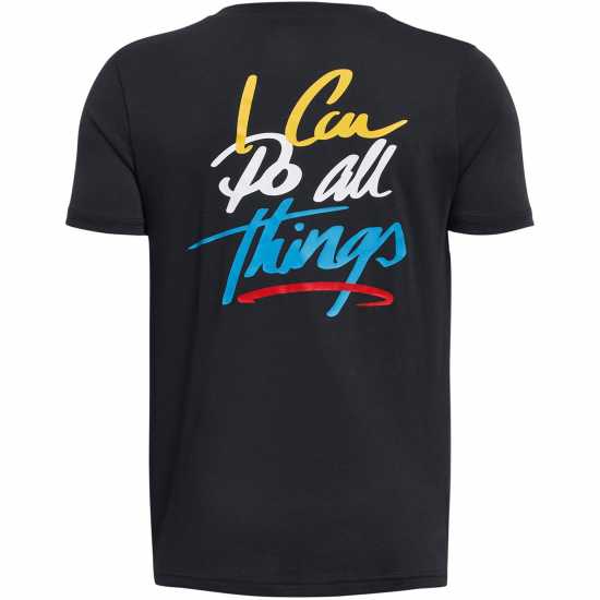 Under Armour Armour Curry Shoe Hook Tee 4 T-Shirt Boys  Детски тениски и фланелки