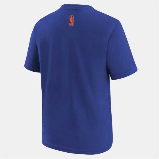 Nike Nba Team Logo Graphic Ss T-Shirt Knicks Nike Nba Team Logo Graphic Ss T-Shirt Knicks