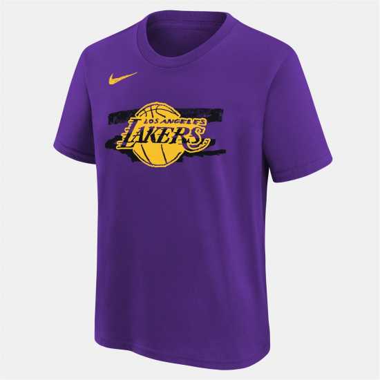 Nike Nba Team Logo Graphic Ss T-Shirt LAKERS Nike Nba Team Logo Graphic Ss T-Shirt LAKERS