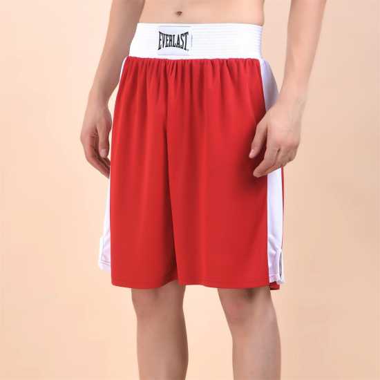 Everlast Boxing Shorts Red/White 