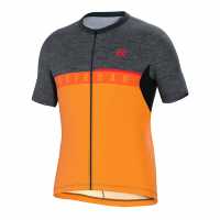 Bicycle Line Ss Zip Jersey Ag Sn99 Orange 