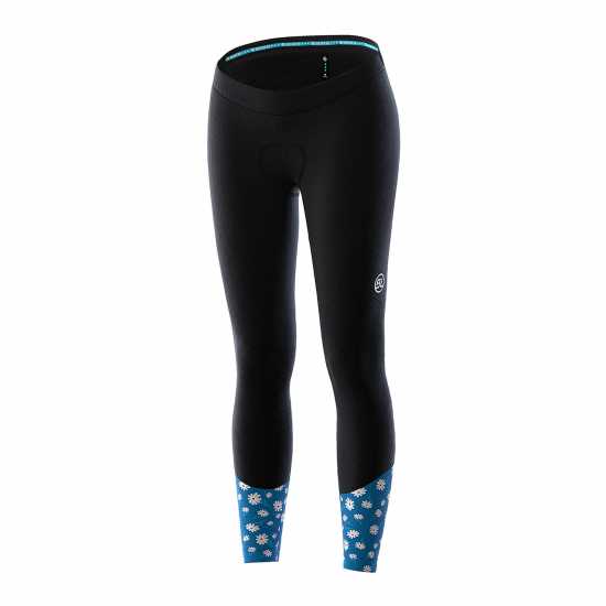 Дамски Фитнес Клинове За Тренировка Bicycle Line Soave Cycling Thermal Tights Ladies Черно/Синьо 