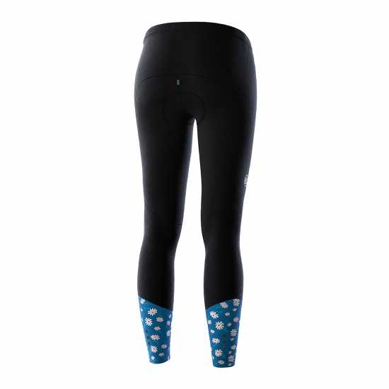 Дамски Фитнес Клинове За Тренировка Bicycle Line Soave Cycling Thermal Tights Ladies Черно/Синьо 