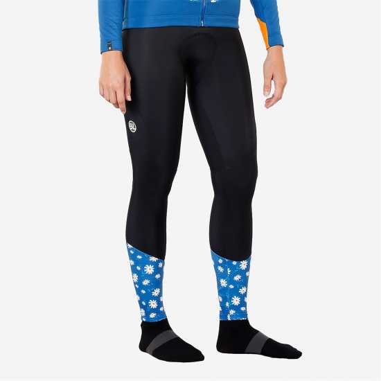 Дамски Фитнес Клинове За Тренировка Bicycle Line Soave Cycling Thermal Tights Ladies Черно/Синьо 