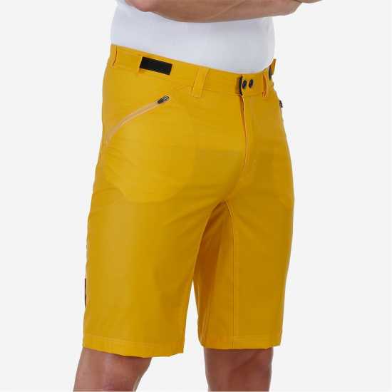 Bicycle Line Men's Ostiglia 2 Baggy Upf 50+ Knee Length Zip Pockets Mtb Shorts Жълто Bicycle Line Men's Ostiglia 2 Baggy Upf 50+ Knee Length Zip Pockets Mtb Shorts Жълто