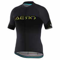 Bicycle Line Ss Zip Jersey A2 Sn99 Black 