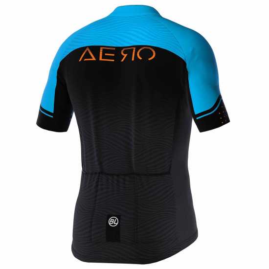 Bicycle Line Ss Zip Jersey A2 Sn99 Флуо синьо 