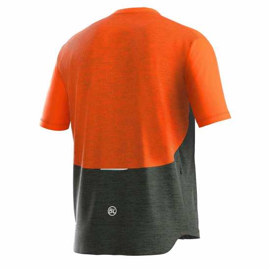 Bicycle Line Men's Sentiero Mtb Upf Protection Short Sleeve Cycling Jersey Тъмно зелено Bicycle Line Men's Sentiero Mtb Upf Protection Short Sleeve Cycling Jersey Тъмно зелено