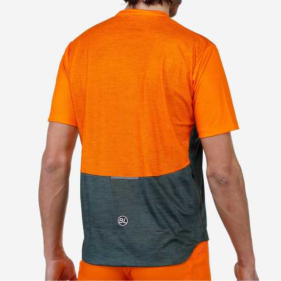 Bicycle Line Men's Sentiero Mtb Upf Protection Short Sleeve Cycling Jersey Тъмно зелено Bicycle Line Men's Sentiero Mtb Upf Protection Short Sleeve Cycling Jersey Тъмно зелено