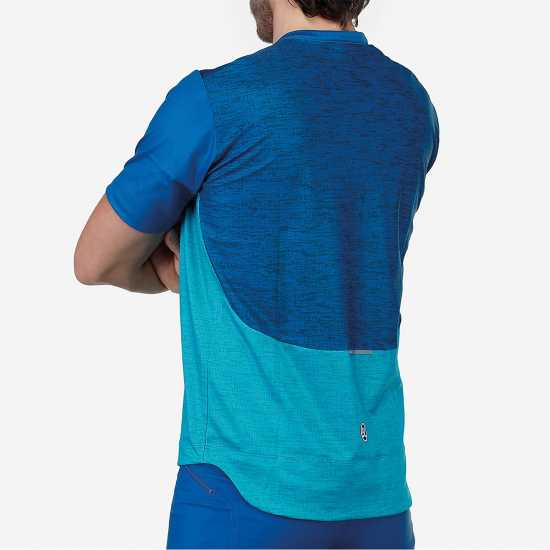 Bicycle Line Men's Sentiero Mtb Upf Protection Short Sleeve Cycling Jersey Търкоаз Bicycle Line Men's Sentiero Mtb Upf Protection Short Sleeve Cycling Jersey Търкоаз