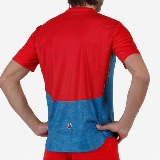 Bicycle Line Men's Sentiero Mtb Upf Protection Short Sleeve Cycling Jersey Авио синьо Bicycle Line Men's Sentiero Mtb Upf Protection Short Sleeve Cycling Jersey Авио синьо