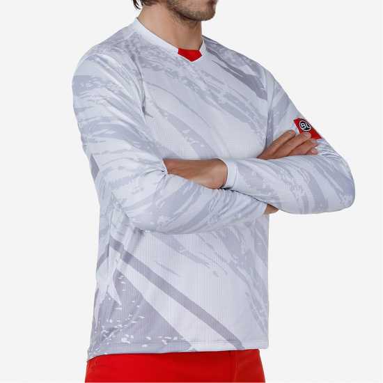 Bicycle Line Ls Jersey Pon Sn99 Silver 