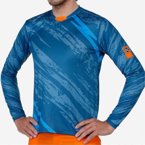 Bicycle Line Ls Jersey Pon Sn99 Blue 