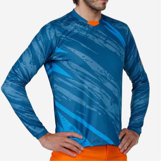 Bicycle Line Ls Jersey Pon Sn99 Blue 