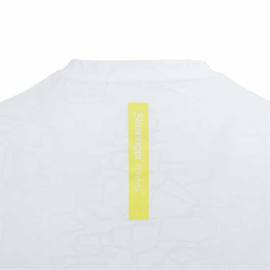 Slazenger Knit Ten Tee White Тенис облекло