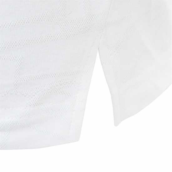 Slazenger Knit Ten Tee White Тенис облекло