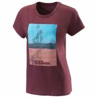 Wilson Scenic Tech Tee Ladies