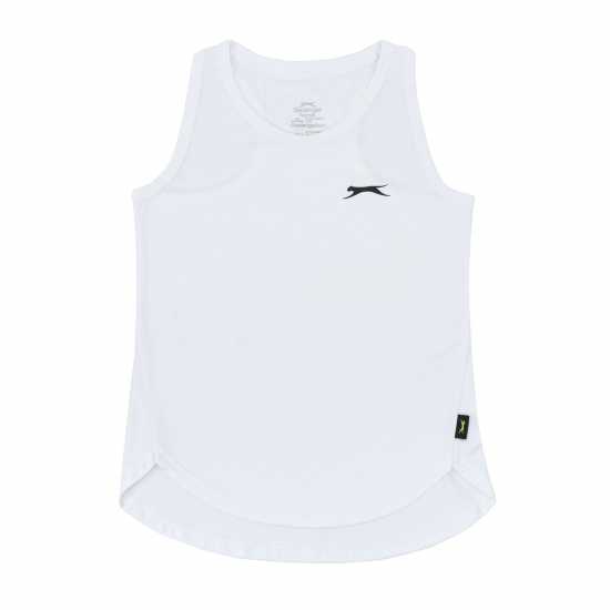 Детски потници Slazenger Tennis Vest Womens Бяло Slazenger Tennis Vest Womens Бяло Детски потници