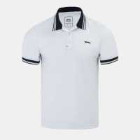 Slazenger Contrast Polo Mens  Тенис облекло