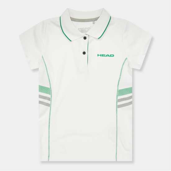 Бадминтон Блуза С Яка Head Club G Polo Shirt Technical Juniors Блуза С Яка Head Club G Polo Shirt Technical Juniors Бадминтон