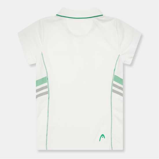 Бадминтон Блуза С Яка Head Club G Polo Shirt Technical Juniors Блуза С Яка Head Club G Polo Shirt Technical Juniors Бадминтон