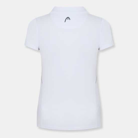Блуза С Яка Head Women's Club Technical Short Sleeve Performance Polo Shirt White 
