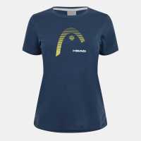Head Women's Club Lara Performance T-Shirt Blue 