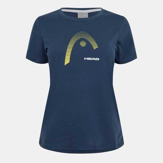 Head Women's Club Lara Performance T-Shirt Blue 