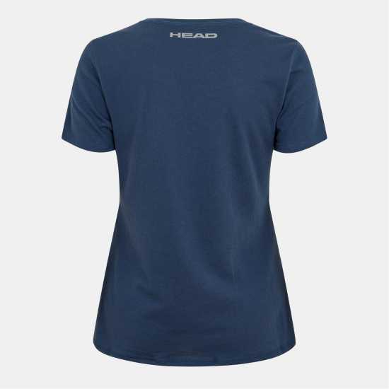 Head Women's Club Lara Performance T-Shirt Blue 